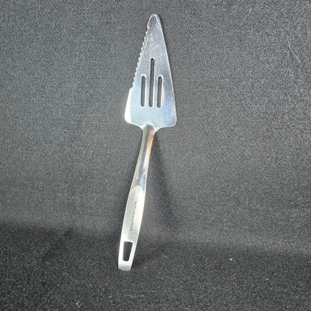 Kitchen Aid Triangle Stainless Steel Pie Spatula